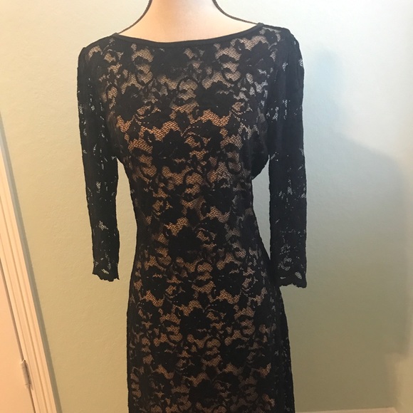 Karen Kane Dresses & Skirts - Black lace dress Great Condition